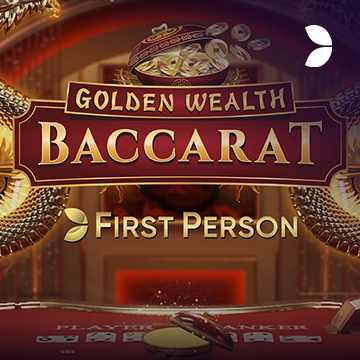 First Person Golden Wealth Baccarat - WINGBET138