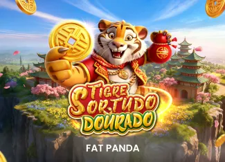 Tigre Sortudo Dourado - WINGBET138