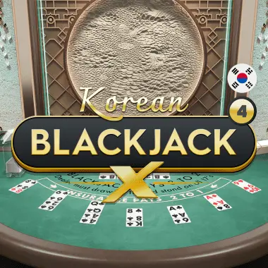 Korean BlackjackX 4 - WINGBET138